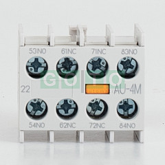 AU-4M 2NO-2NC Aux contact unit for GMC contactors