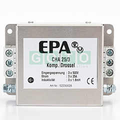 CHA-25-3 EPA Output Choke, Three phase, 25A Acurrent compensated