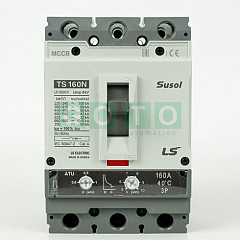 TS160N ATU 160A 3POL Susol MCCB   Low voltage circuit breaker  50kA