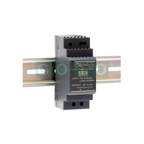30 W Single Output Industrial Din rail Power Supply HDR-30-5