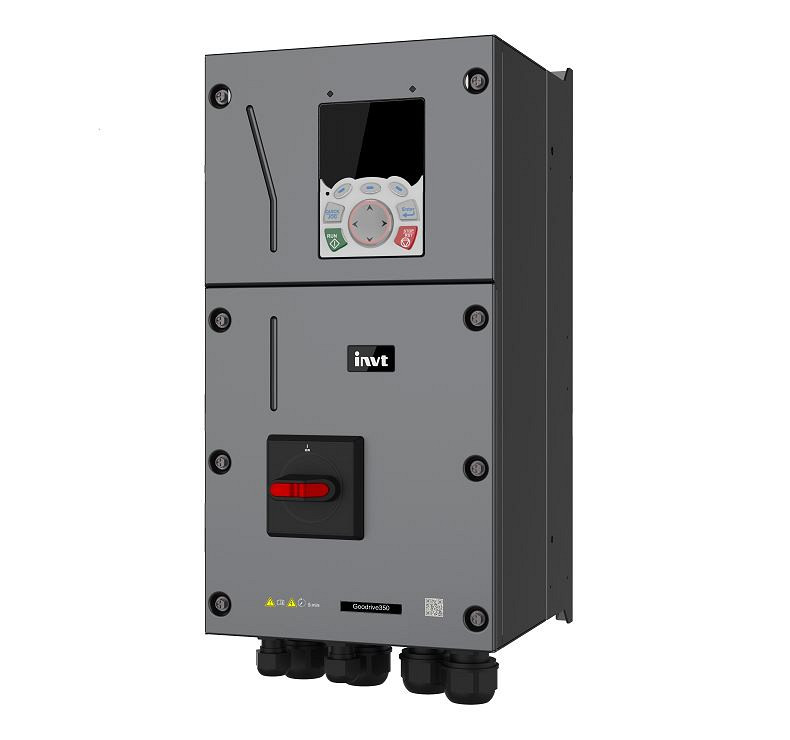 GD350-004G/5R5P-45-AS Frekvenčni pretvornik 4kW/5,5kW, 400V, IP55, INVT, AC input switch  