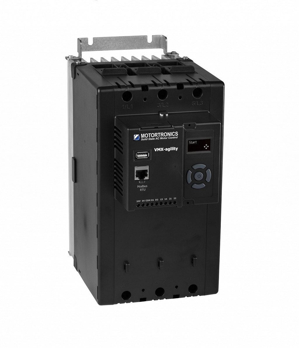 VMX-AGY-205-6-01 Agility Mehki zagon Motortronics  132A, 75kW (400V) Trip Class 10