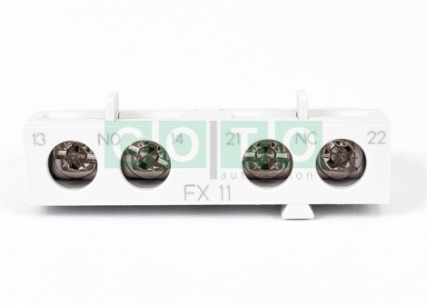 FX11 Pomožni kontakt  1xNO, 1xNC