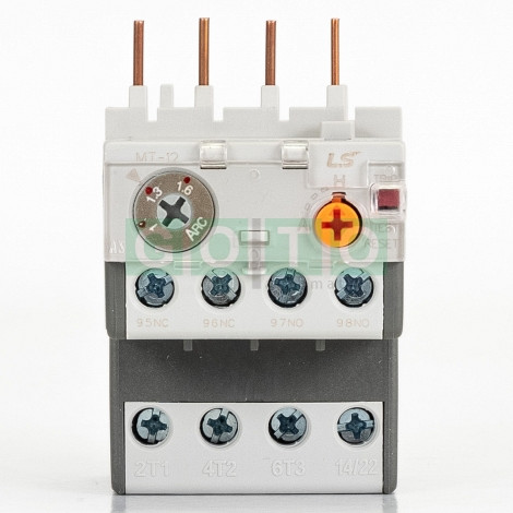 LS Metasol Thermal Overload Relay MT-12/3K-1.3S, 1-1.6A, Tripping Class 10
