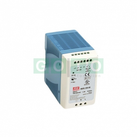 MDR-100-24 Switching Power Supply 24 VDC-100W 4,0A  ; INPUT 100-264V