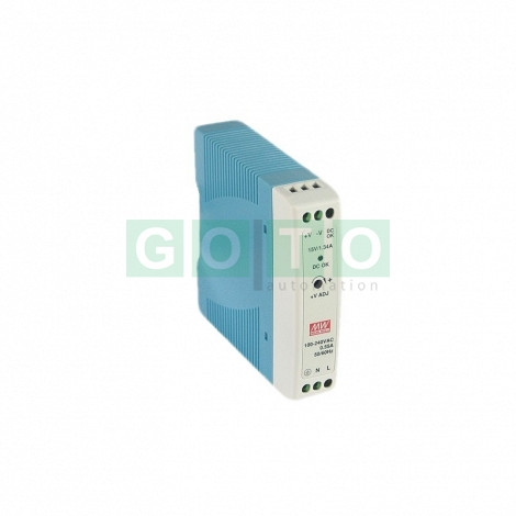MDR-20-24 Switching Power Supply 24 VDC-20W 1,0A  ; INPUT 100-264V
