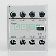 UA-4 AUX Contact unit, UA-4 1a3b, 1NO 3NC for MC B Contactors