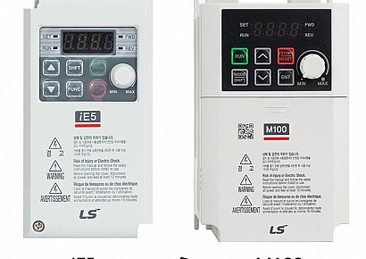 IE5 series frequency inverters will be replaced with M100 series