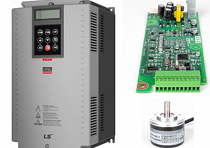 Affordable series of iV5l frequency inverters and accessories for use in elevators