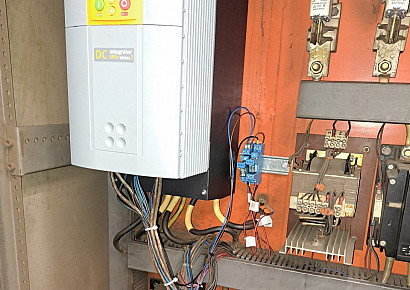 Replaced Simoreg 6RA2675 with DC Drive Parker 590P series