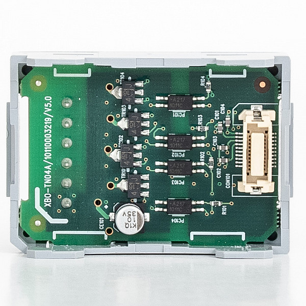XBO-TN04A, 4-kanalni izhodni modul/kartica s sink tranzistorjem (NPN) LS Electric
