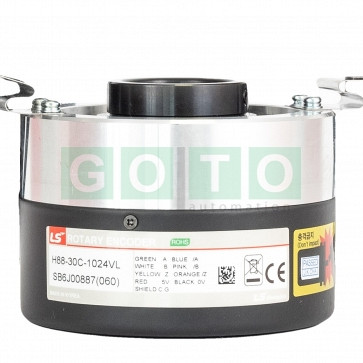 H88-30C-1024-VL-4 Rotary Encoder, Hollow Type, 1024 pulses/rev, 5–24 V DC