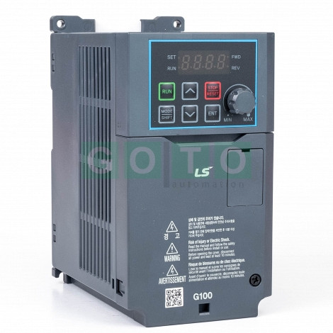 LSLV0008G100-4EOFNT  Frequency Inverter G100 0,75/1,5kW 400V Safety Function STO