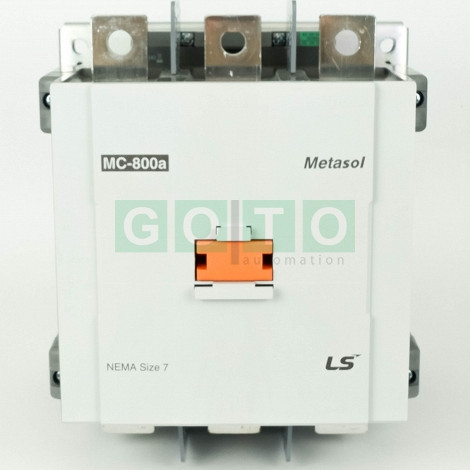 MC-800a 2a2b 3 Pole Contactor 100-240V AC/DC