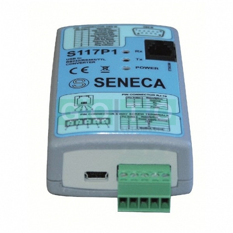 S117P1, USB-RS485/RS232/TTL Serial Isolator/Converter (Desk)