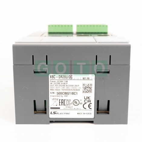 XBC-DR28U/DC XBC PLC LS Electric DC24V power supply, Ultimate type